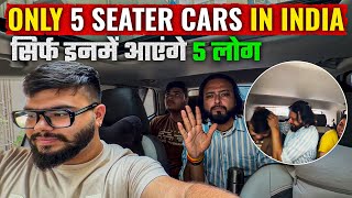 4 लोग भी इन कारों में नहीं बैठ सकते 🫵🏻 Only these Cars are PROPER 5 Seater in 2026 🚙 