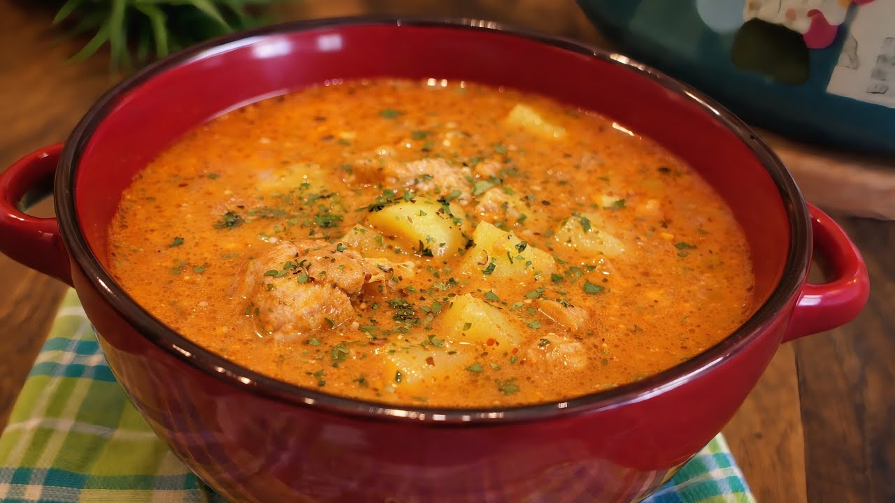 Krompir čorba sa piletinom ✅ jednostavna, ukusna, miriše na uspomene