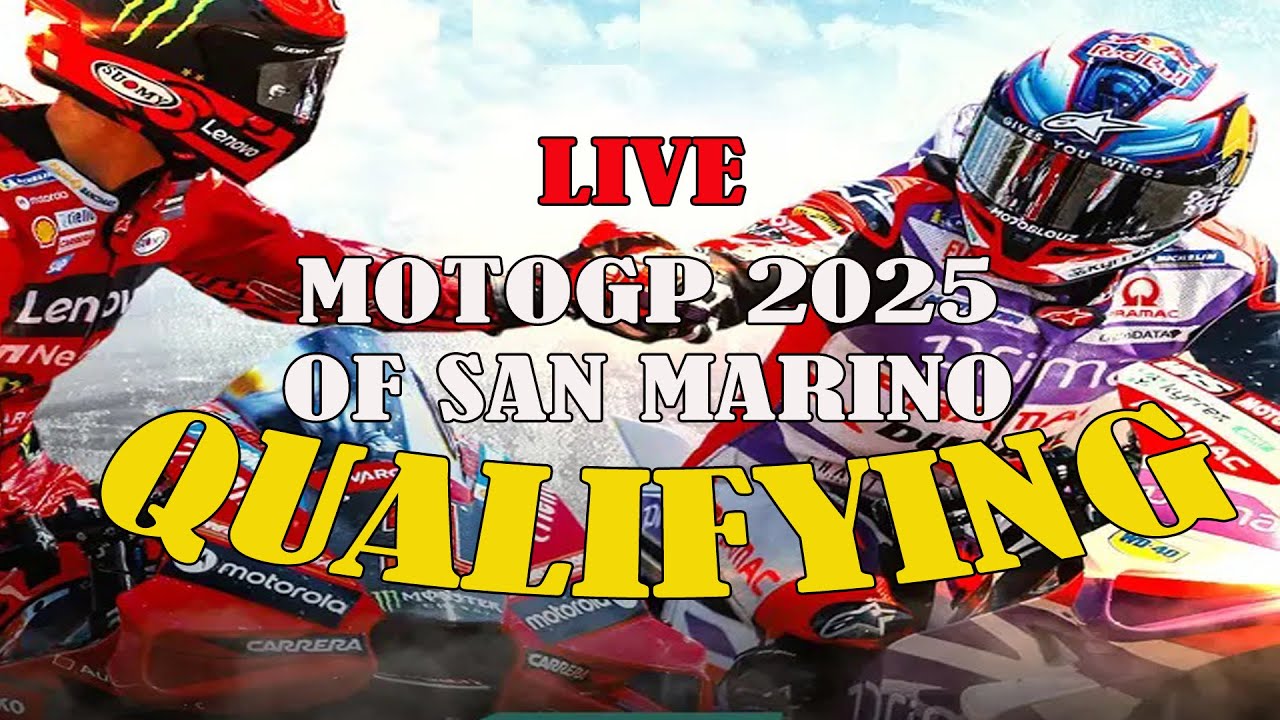 🔴 LIVE MOTOGP QUALIFYING / SAN MARINO / MISANO 2025 | Timing Data - YouTube