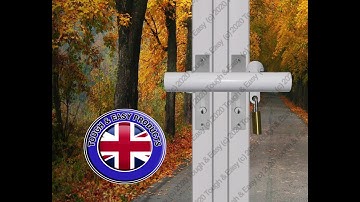 Installing the Tough & Easy Patio Door Lock