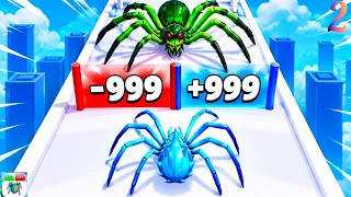 Spider Evolution Running Game 🕷️🔥 Crazy Evolution Challenge! 😱 Part-2 screenshot 5