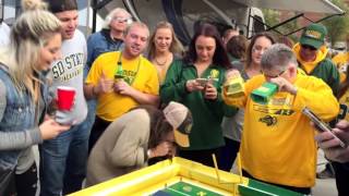 Ndsu Tailgate Has Minnow Racing, Loser Gets Eaten