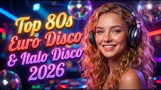 🔴 LIVE • Best 80s Italo Disco & Euro Disco Hits 2026 ✨ Greatest Retro Dance Classics | Nonstop Disco