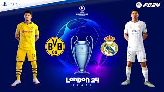 Dortmund vs Real Madrid Champions League Final 2024 FC 24