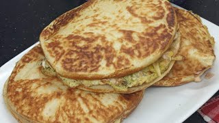 مطبخ أم عبد النور/شاباتي تونسي🇹🇳في البنين😋بخبز خفيف ريشة و حشو يشهي يا العمر🤤هذا ما ينفعك مع الحمان😍