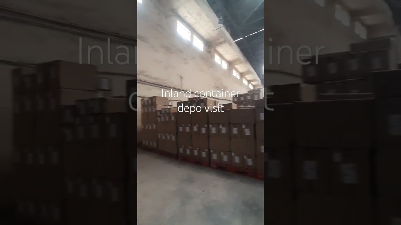 Inland Container Depo visit.Gst inspector training.Nacin  