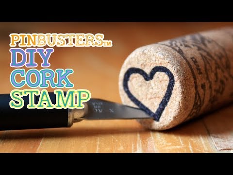 How To Make a DIY Cork Stamp // DOES THIS WORK???