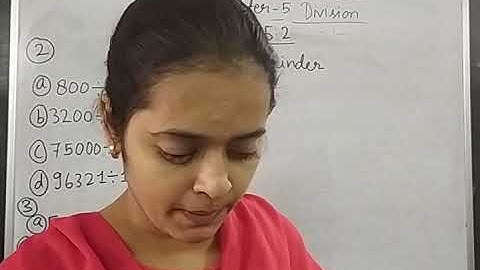 Class-4 Mathematics Chapter-5 Division  By Bharti Singh
