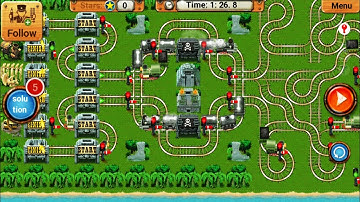 Rail Track Maze Solve Puzzle Game | Rail Maze 2 | Android Gameplay #314