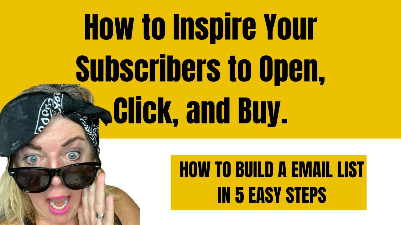 How To Inspire Your Subscribers To Open Click And Buy YouTube