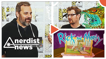 Dan Harmon & Justin Roiland talk RICK & MORTY at Comic-Con