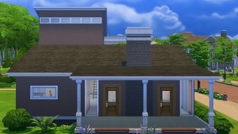 Sims 4 Speed Build Tiny House Lookin Out Point Newcrest Lets Play