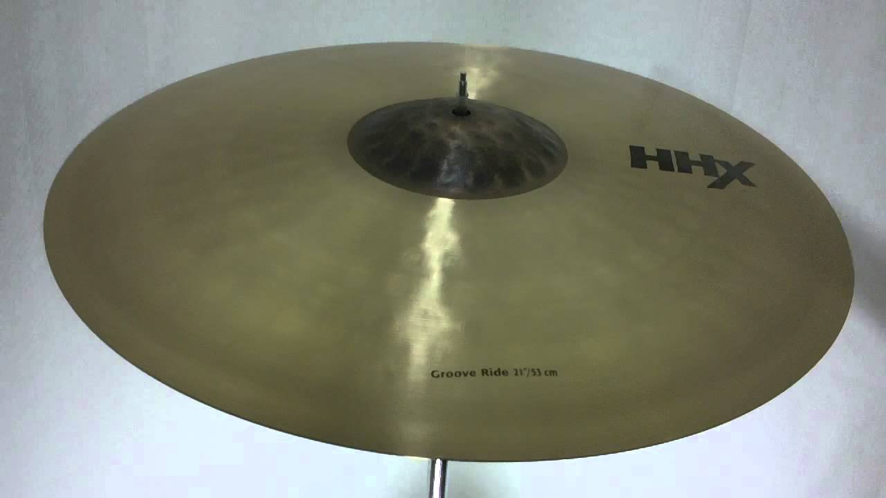 Sabian HHX Groove Ride Cymbal 21" YouTube