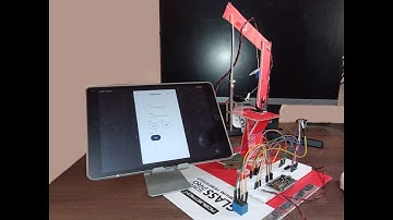 DIY Smart-Phone Controlled Dual Arm Electromagnetic Crane Using Esp8266 NodeMCU And Blynk. -Overview