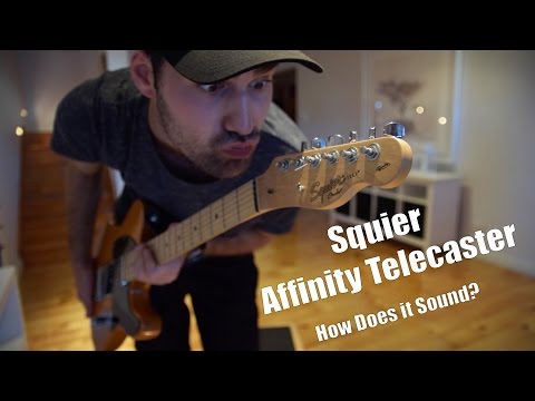 squier-affinity-telecaster-|-how-does-it-sound?