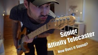 Squier Affinity Telecaster | How Does It Sound? chords