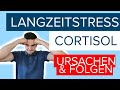 Langzeitstress und Cortisol - Was chronischer Stress ⚡ mit dir macht!