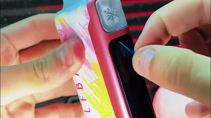 Elf Bar Ice King 40000 Puff Vape How to Use