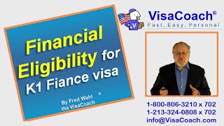 What is financial eligibility for K1 Fiance visa   K1 FAQ#07