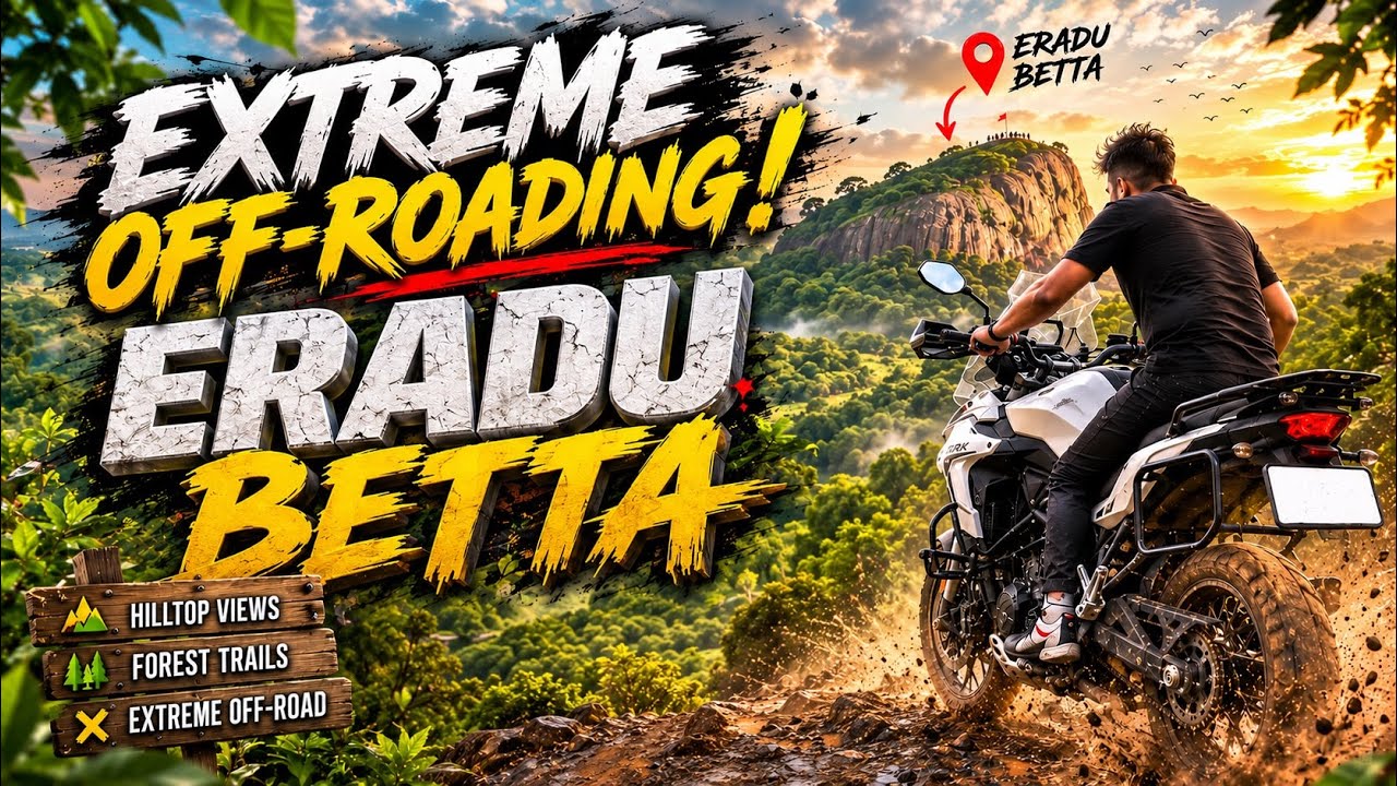 I Found Bengaluru’s CRAZIEST Off-Road Trail! 😱 | Eradu Betta Adventure