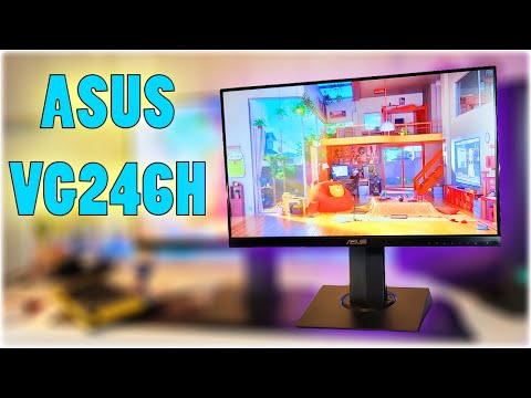 ASUS VG246h Gaming Monitor Unboxing and Review