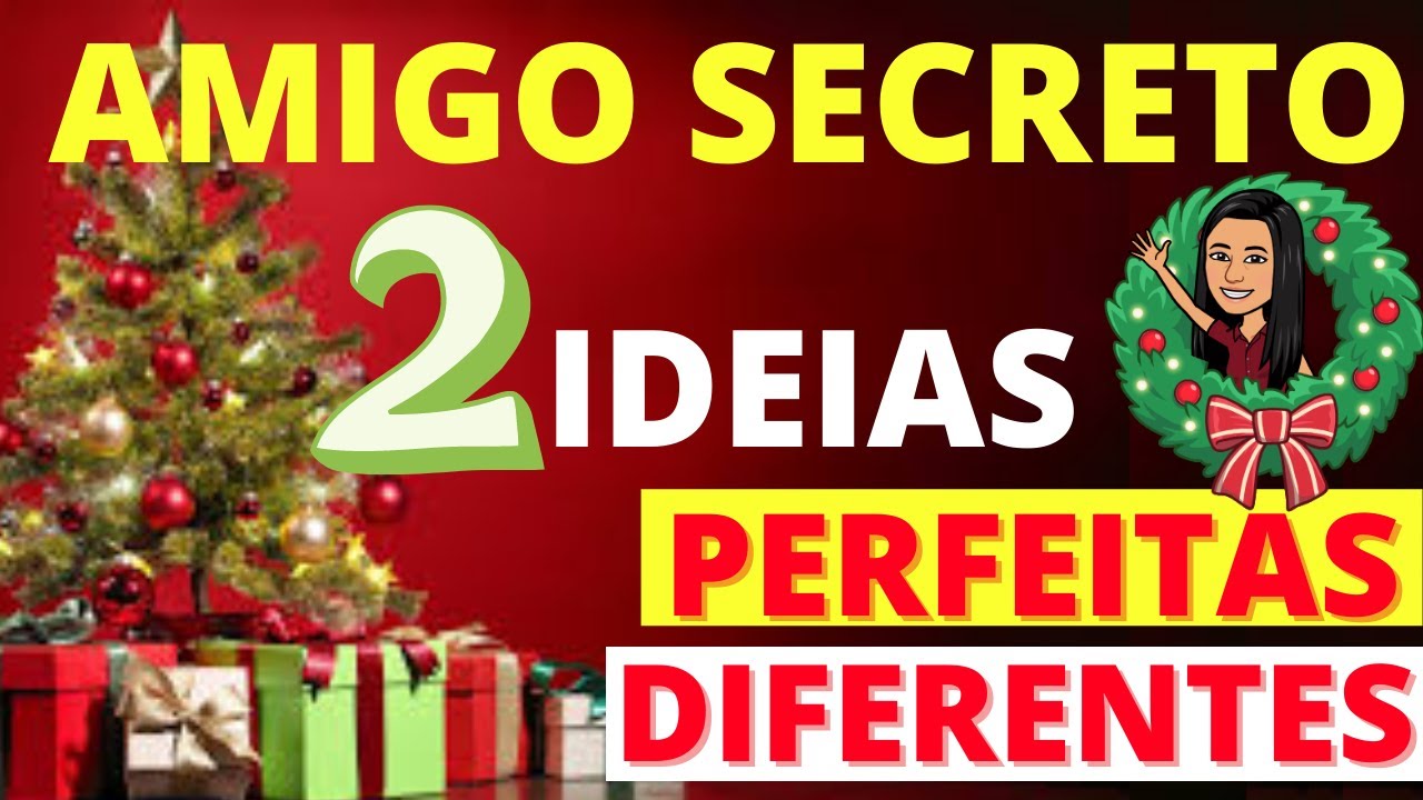 Amigo Secreto DIFERENTE - 2 Ideias Ótimas e Muito Divertida