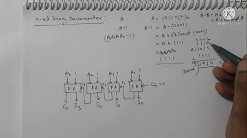 4-Bit Binary Decrementer