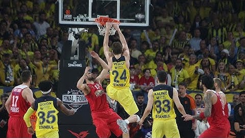 FENERBAHÇE - OLYMPİACOS EUROLEAGUE FİNALİ GENİŞ ÖZET MURAT KOSOVA ANLATIMIYLA ( 1080p )