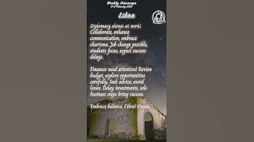 Libra Astrology Predictions for the week of 18 Feb 2024 #astrology #horoscope #weeklyhoroscope