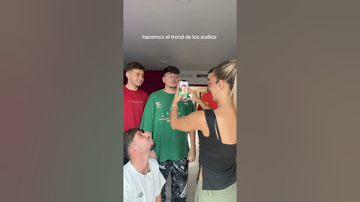 Hacemos el trend de los audios😂