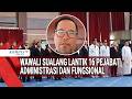 WAWALI SUALANG LANTIK 16 PEJABAT ADMINISTRASI DAN FUNGSIONAL