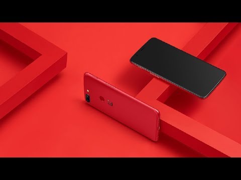 OnePlus 5T in Lava Red color