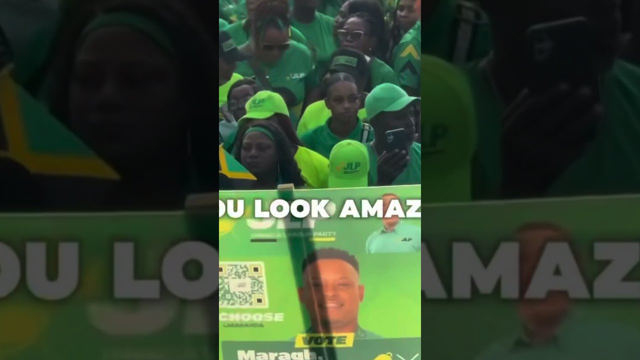 JLP Mass Rally Jamaica River Come Dung Third Term Loading Shower Labourites Jlp