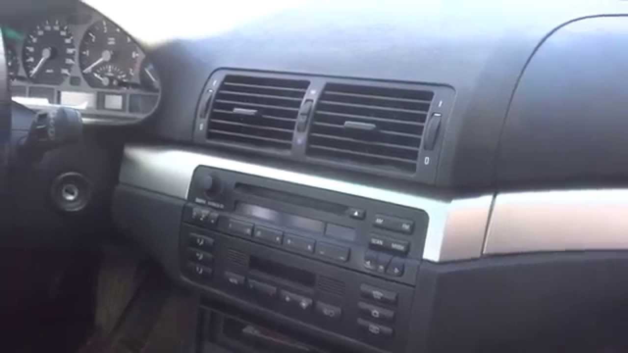 BMW 3 Series E46 M3 Coupe Convertible Centre Dash Air Vent Heater