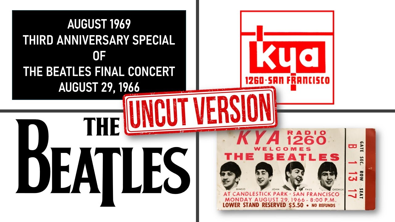 Beatles Last Concert anniversary radio special from 1969 (UNEDITED