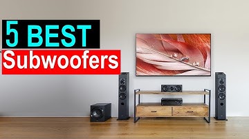 ✅Top 5 BEST Subwoofers of (2023)/Best Subwoofers