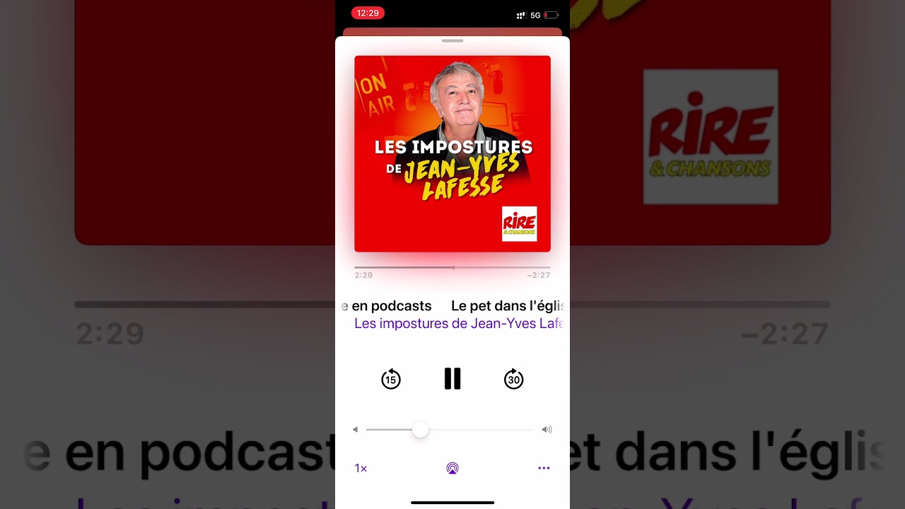 Les impostures de Jean-Yves LAFESSE - Le pet dans l’église