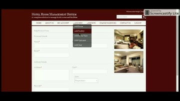 JSP, Java And MySQL Project On Hotel Room Management System