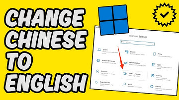 [Easy Guide] Change Windows Language from Chinese to English
