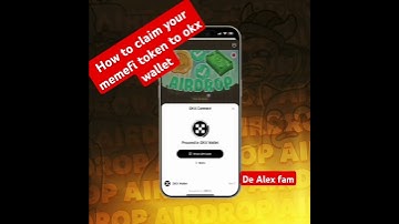 How to claim your memefi airdrop to okx wallet. #memefi #okx