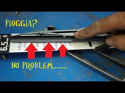Video: Come si sostituisce il tubo del tergicristallo?