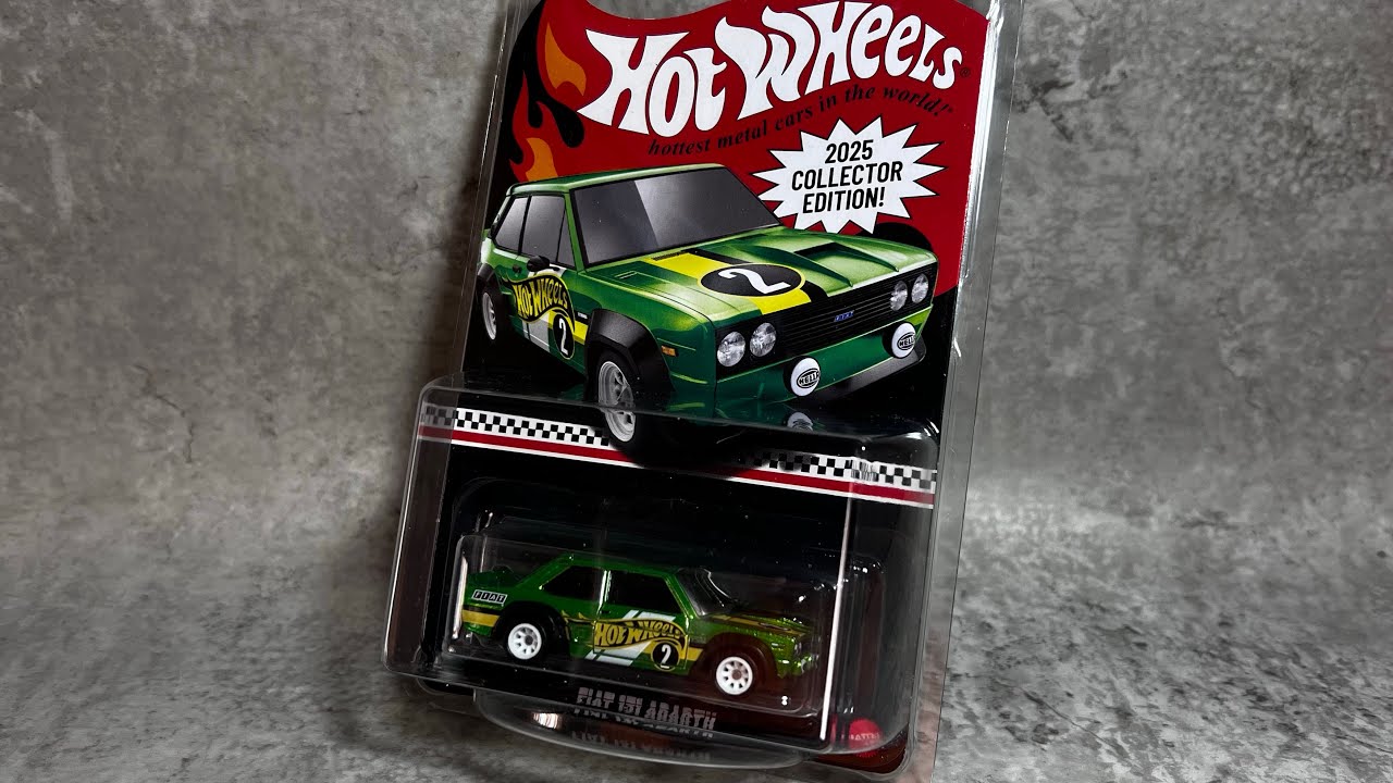 🌕ミニカー　今日のお買い物HOTWHEELS 2025 COLLECTOR EDITIONホットウィール　2025 コレクターエディションFIAT 131 ABARTHフィアット　131 アバルト