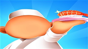 👨‍🍳 Sushi Bar Fever: Idle Cooking 🍣 GAMEPLAY (Android, iOS)