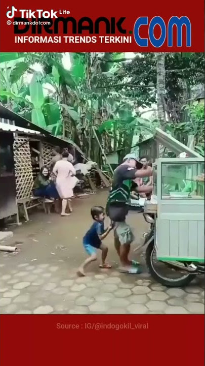 VIRAL !!! PENJUAL BAKSO NGAMUK GEGARA DIUSILIN BOCAH