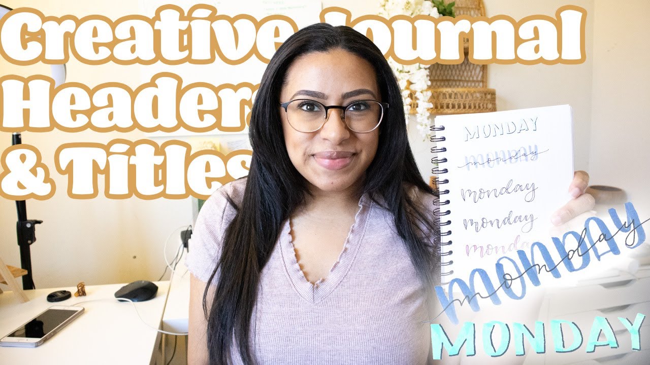 Creative Headers for Your Journal | Easy Aesthetic Bible Journaling Ideas