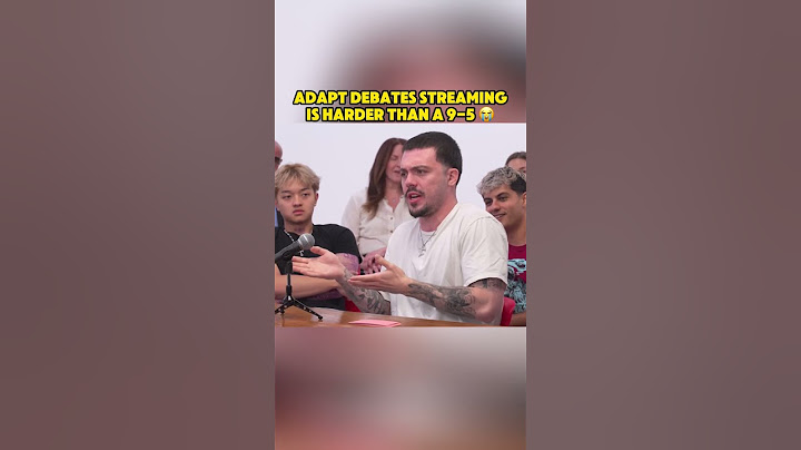 Adapt Debates Streaming vs 9-5 Job 😂 #faze #fazeadapt #shorts