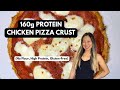 Healthy Protein Chicken Pizza Crust (NO Flour!) 160g Protein