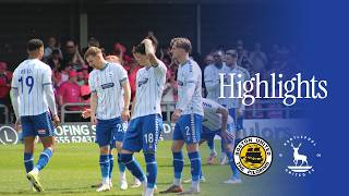 Highlights Boston United 3-1 Hartlepool United