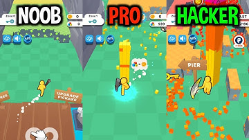 NOOB vs PRO vs HACKER - Adventure Miner