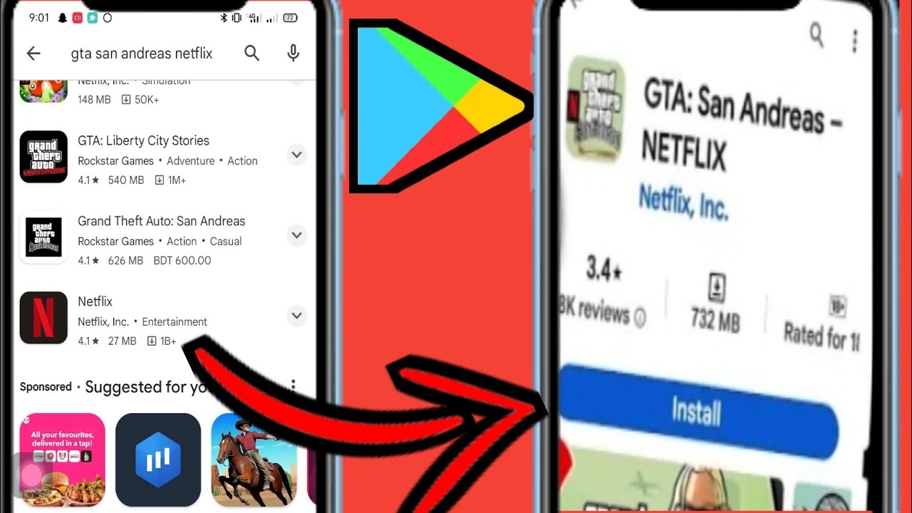 Cách khắc phục GTA San Andreas Netflix không hiển thị trên Play Store ...